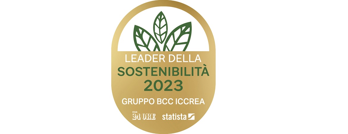 Il Gruppo BCC Iccrea Leader della sostenibilità 2023