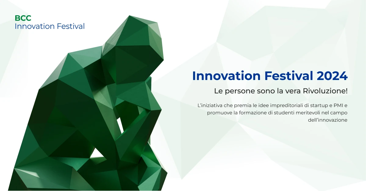 Al via la terza edizione del BCC Innovation Festival